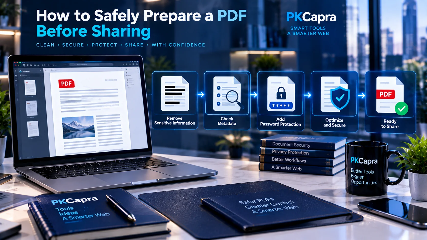 How to Safely Prepare a PDF Before Sharing