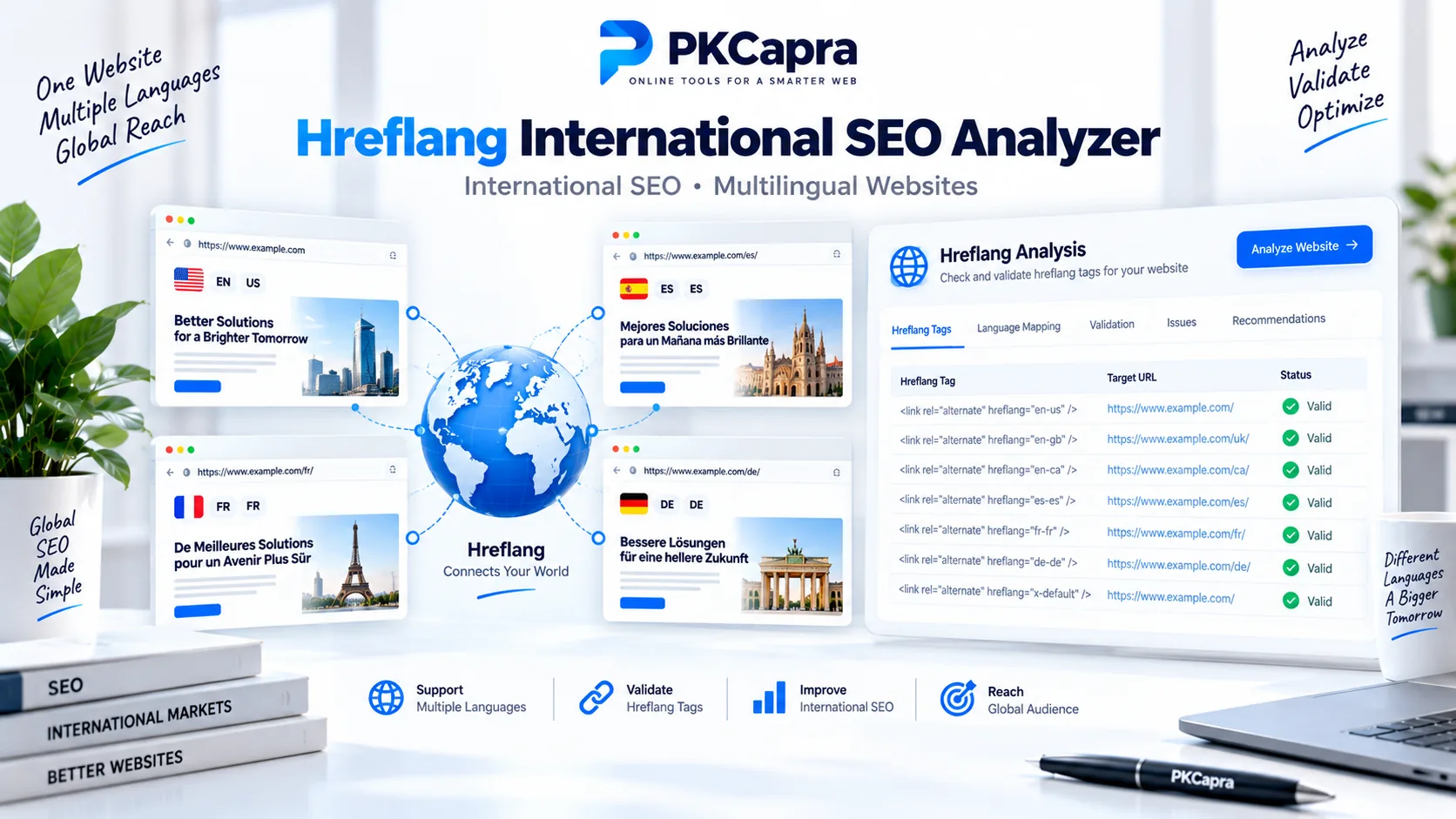 Hreflang International SEO Analyzer for international SEO